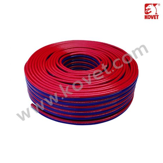 KOVET Rubber Twin Line Welding Hose (Blue-Red)