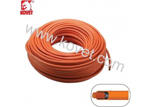สายเชื่อม PVC KOVET (ส้ม-ดำ)