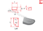 Cemented Carbide TYPE A4 (Left)