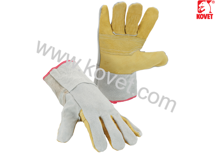 Cowhide Split Leather Gloves GL01-007 (Long) GL01-008 (Short)