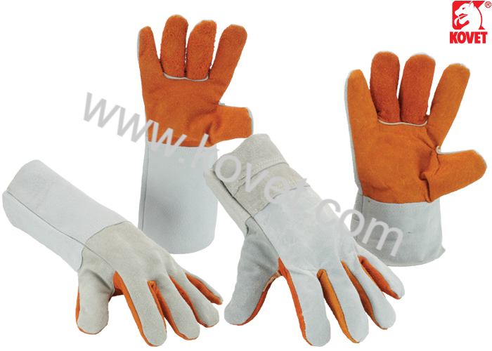 Cowhide Split Leather Gloves GL01-005 (Long) GL01-006 (Short)