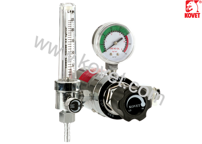 KOVET CO2 Flowmeter Regulator with Electric Heater  #KV-194CR