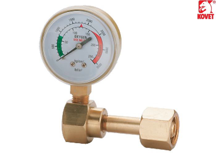 Air Pressure Gauge - L Shape