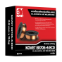 ลวดเชื่อมเหล็กเหนียวแก๊สซีโอทู โคเวท ER70S-6 ECO ขนาด 0.8 mm. 15 kg.