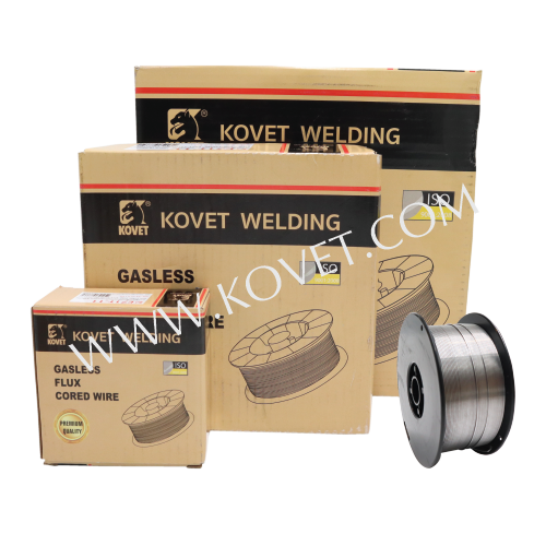 ลวดเชื่อมเหล็กเหนียวฟลักซ์คอร์ไวร์ (ไม่ใช้แก๊ส) KOVET E71T-11