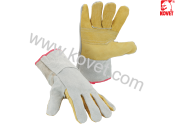 Cowhide Split Leather Gloves GL01-007 (Long) GL01-008 (Short)