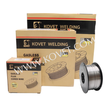 ลวดเชื่อมเหล็กเหนียวฟลักซ์คอร์ไวร์ (ไม่ใช้แก๊ส) KOVET E71T-11