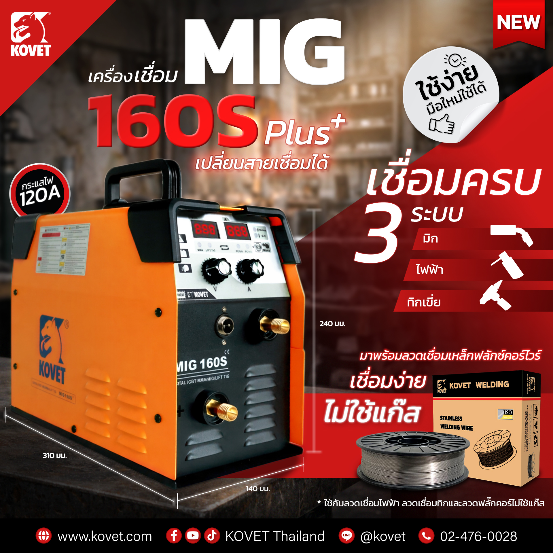 เครื่องเชื่อม MIG